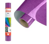 Siser Twinkle Purple Viola, 30 cm x 0,5 m - Vinyle thermocollant à paillettes réfléchissantes pour la personnalisation de tissus, vêtements et accessoires, loisirs créatifs, facile à découper