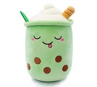 SiSfeL Peluche Bubble Tea,24cm Jouet en Peluche Bubble Tea Bubble Tea Doudou Peluche Oreiller Bubble Tea Cup en Peluche Coussin Décoratif Cadeau pour Enfants