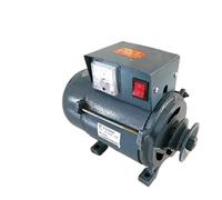 SISHUINIANHUA 220V Haute Puissance 3500W Petit Type à poulie générateur d'éclairage à Aimant Permanent, Diesel, Gris