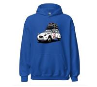 SISIDSI DSGN Sweat 2CV Ghostbusters - Voiture Classique, Style rétro, Aventure paranormale, Esprit Chasseurs de fantômes, Iconique et légendaire