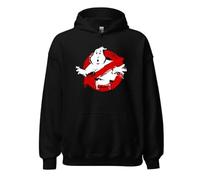 SISIDSI DSGN Sweat à Capuche avec Symbole de Chasseur de fantômes, Style rétro Classique