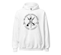 SISIDSI DSGN Sweat à Capuche La Légion Espagnole Le Christ de la Bonne Mort Design Graphique Original Religion Force Foi Pouvoir Armée Espagne