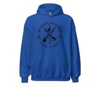 SISIDSI DSGN Sweat à Capuche La Légion Espagnole Le Christ de la Bonne Mort Design Graphique Original Religion Force Foi Pouvoir Armée Espagne