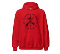 SISIDSI DSGN Sweat à Capuche La Légion Espagnole Le Christ de la Bonne Mort Design Graphique Original Religion Force Foi Pouvoir Armée Espagne