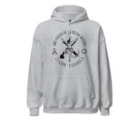 SISIDSI DSGN Sweat à Capuche La Légion Espagnole Le Christ de la Bonne Mort Design Graphique Original Religion Force Foi Pouvoir Armée Espagne