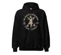 SISIDSI DSGN Sweat à Capuche La Légion Espagnole Le Christ de la Bonne Mort Design Graphique Original Religion Force Foi Pouvoir Armée Espagne