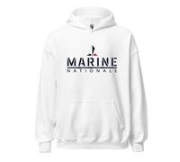 SISIDSI DSGN Sweat Adulte Marine Nationale - Style Militaire et Marin, pour passionnés de la mer, Esprit Naval et défense française