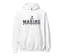 SISIDSI DSGN Sweat Adulte Marine Nationale - Style Militaire et Marin, pour passionnés de la mer, Esprit Naval et défense française