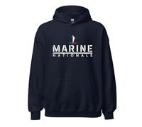 SISIDSI DSGN Sweat Adulte Marine Nationale - Style Militaire et Marin, pour passionnés de la mer, Esprit Naval et défense française