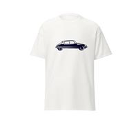 SISIDSI DSGN T-Shirt Adulte Requin DS La Déesse Voiture Classique Française Légende Automobile Véhicule Rétro Icône du Design Moteur