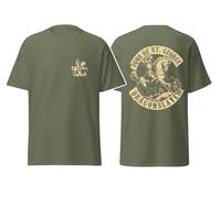 SISIDSI DSGN T-Shirt Adulte Saint Georges Tueur de Dragon, Protecteur National, Pouvoir de la Légende.
