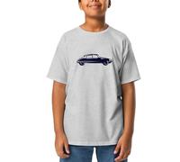 SISIDSI DSGN T-Shirt Enfant Requin DS La Déesse Voiture Classique Française Icône Automobile De Luxe du XXE Siècle Design Rétro