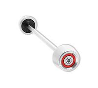 SISIFEIER Curseurs de Cadre de Moto pour du&Cati SBK 848EVO Streetfighter 848 Multistrada 950 Moto Essieu Avant Fourche Crash Curseurs Protecteur De Roue(Silver Red Silver)