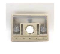 SISIFEIER plafonniers intérieurs Compatible Avec VW POLO 2011-2018 Santana 2012-2021 Lavida Éclairage Intérieur Toit Bouton Lampe De Lecture Avant Arrière Beige Gris Noir(Front Beige No Knob)