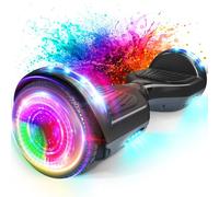 SISIGAD Hoverboards 6,5 Zoll Skateboard Kinder,Hoverboard mit Bluetooth - Led Licht mit Leistungsstarkem Motor Geschenk für Kinder