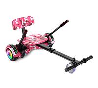 SISIGAD Hoverkart, accessoire réglable pour siège d'hoverboard, compatible avec les hoverboards de 16,5 cm/20,3 cm/25,4 cm (hoverboard non inclus)