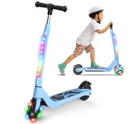 SISIGAD Trottinette électrique pour Enfants de 6 à 12 Ans, 5,3 ", avec lumières LED Clignotantes et 3 hauteurs réglables, Charge maximale de 10 km/h, Moteur 45 W, Charge maximale 70 kg