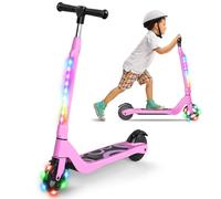 SISIGAD Trottinette électrique pour Enfants de 6 à 12 Ans, 5,3 ", avec lumières LED Clignotantes et 3 hauteurs réglables, Charge maximale de 10 km/h, Moteur 45 W, Charge maximale 70 kg