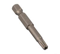 SiSinkal 1 embout de tournevis étoile à cinq points à tige hexagonale de 50 mm pour T10-T40, acier allié haute dureté pour forets Torx pour perceuses électriques et manuelles, argent (pour T30)