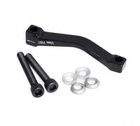 SiSinkal Adaptateur de frein à disque pour vélo SM-MA-F180P/P2, conversion de 160 à 180 mm, support PM vers PM, adaptateur en alliage d'aluminium pour vélo de route et VTT, noir