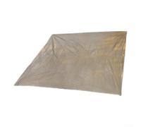 SiSinkal Bâche de camping 210D Oxford imperméable multifonction avec œillets pour tente, sol, plage, pare-soleil, housse de pluie, aventure en plein air, 300 x 300 cm (jaune)