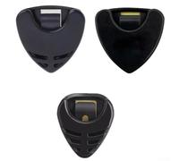 SiSinkal Boîte de rangement triangulaire en plastique en forme de cœur pour un accès sécurisé - Support compact pour musiciens - Taille L