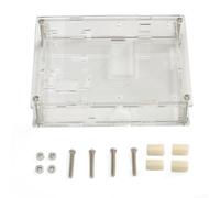 SiSinkal Boîtier de protection en acrylique pour testeur de transistors LCR-T4, diode, triode, capacité ESR, boîtier transparent pour outils de test de composants électroniques
