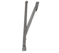 Sisinkal Butée de porte coulissante en acier inoxydable - Entrebâilleur de sécurité pour enfants - Angle d'ouverture de 170° - Compatible avec pont cassé