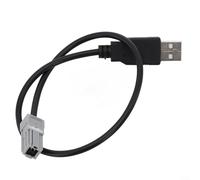 SiSinkal Câble adaptateur USB vers MP3 pour autoradio Honda Interface audio Connexion hôte Installation rapide Matériau ABS Arrêt direct et faisceau de câblage 25 cm de long