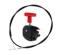 SiSinkal Câble de commande d'accélérateur de tondeuse à gazon, pour Coshar avec poignée d'interrupteur, accessoire de rechange extérieur de 152,4 cm pour un réglage de la vitesse fluide (1 pièce)