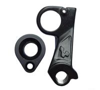 Sisinkal Cintre de dérailleur de vélo de rechange pour vélos Cube, alliage d'aluminium, VTT et vélo de route, avec boulons et composants de protection noirs