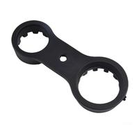 SiSinkal Clé à capuchon de fourche avant de vélo - Clé professionnelle compatible avec les modèles XCT XCM RST - Outil d'entretien de vélo VTT - Kit de réparation de matériau ABS - Noir