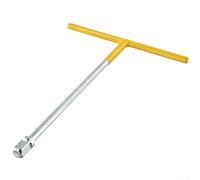 SiSinkal Clé à douille hexagonale de type T 1/2", clé à poignée en T avec longue portée de 27 cm de longueur pour plus de couple dans la réparation de voitures, motos et véhicules