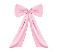SiSinkal Décoration murale en polyester en forme de nœud géant pour photo Motif papillon 105 x 65 cm Pour fête d'anniversaire, fête prénatale (rose)