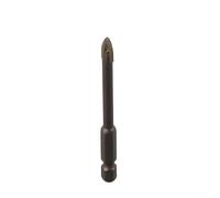 SiSinkal Foret triangulaire pour céramique pour carrelage, verre, marbre, tête en alliage YG6X, traitement antirouille, perçage stable, faible résistance, trous soignés de 3 à 12 mm, compatible avec