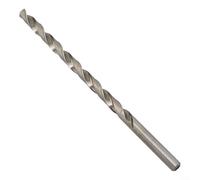 Sisinkal Forets HSS extra longs de 300 mm à double rainure avec tige ronde pour métal, bois, plastique, performance industrielle, normes de sécurité, diamètre 7-16 mm (14 mm)