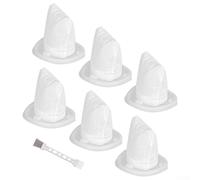 SiSinkal HNVCF10 Filtres de rechange et brosse de nettoyage pour aspirateurs à main BlackDecker compatibles avec les modèles HNVC115B22, HNVC115JB06, HNVC115J06, HNVC115J22(B)