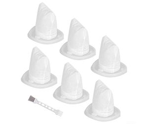 SiSinkal HNVCF10 Filtres de rechange et brosse de nettoyage pour aspirateurs à main BlackDecker compatibles avec les modèles HNVC115B22, HNVC115JB06, HNVC115J06, HNVC115J22(B)