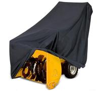 SiSinkal Housse de souffleuse à neige robuste, imperméable et résistante aux UV, tissu Oxford 210D pour protection contre les intempéries, coupe-vent et anti-poussière pour équipement extérieur en