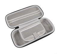 SiSinkal Housse de transport rigide en EVA pour console de jeu portable AYN Odin2-Portal 28 x 12,4 x 5 cm, sac de rangement de protection avec poches pour accessoires, noir
