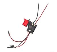 SiSinkal Interrupteur de déclenchement de rechange pour perceuses électriques sans fil, bouton poussoir de contrôle de vitesse avant/arrière, compatible avec les modèles d'outils électriques Bosch