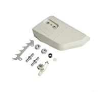 SiSinkal Kit de couvercle de pignon d'embrayage en aluminium compatible avec 017 018 021 023 025 MS170 MS180 MS210 MS230, pièces de réparation de tronçonneuse avec pic de pare-chocs et goujons