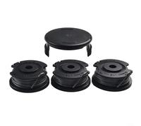 Sisinkal Kit de fil de rechange pour débroussailleuse Bosch ART 23 26 SL Modèles compatibles avec ART 24 27 30 30-36 Li F016800351 Facile à installer 1 couvercle 3 bobines
