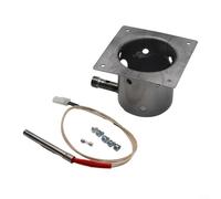 SiSinkal Kit de remplacement pour brûle-feu en fer robuste et tige chaude pour Traeger, pour grills à granulés Z, design de moulage intégré, 127 x 127 x 95 mm (A+B)