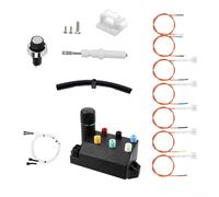 SiSinkal Kit de système d'allumage à 6 prises pour Weber pour grille GENESIS II 330 335 430 435 Series Pièces de rechange Module d'allumage électronique Bouton interrupteur et fil de terre Ensemble