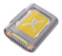 SiSinkal Lampe frontale magnétique portable avec LED COB et charge rapide de type C, capteur de geste intelligent avec plusieurs modes pour la course de nuit, le camping