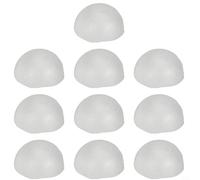 SiSinkal Lot de 10 boules rondes en mousse pour décoration de mariage - Légères - 2 cm - Blanc