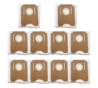 SiSinkal Lot de 10 sacs à poussière de rechange, pour Obode A8 Plus, pour aspirateur robot ETA Aurum 6241, accessoires de filtre en tissu non tissé, rétention efficace de la saleté