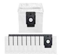 Sisinkal Lot de 10 sacs poubelle jetables de grande capacité pour aspirateur MEDION SW MD 2004 en tissu non tissé
