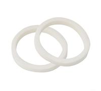 Sisinkal Lot de 2 anneaux en mousse pour fourche de vélo Rockshox - Protection contre la poussière - Jaune - Pour VTT - Diamètre intérieur 30 à 40 mm (38 mm)